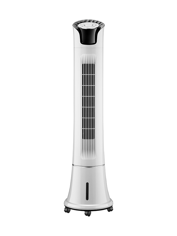CF1112 45-palcový biely vežový ventilátor